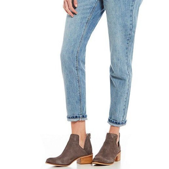 STEVE MADDEN Suede Ankle Booties - Picture 5 of 8